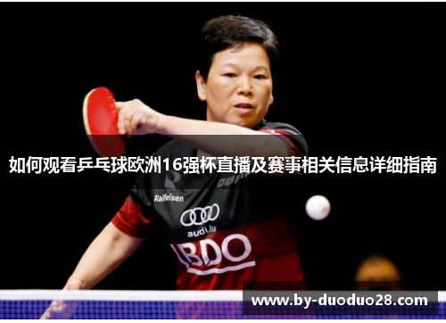 如何观看乒乓球欧洲16强杯直播及赛事相关信息详细指南